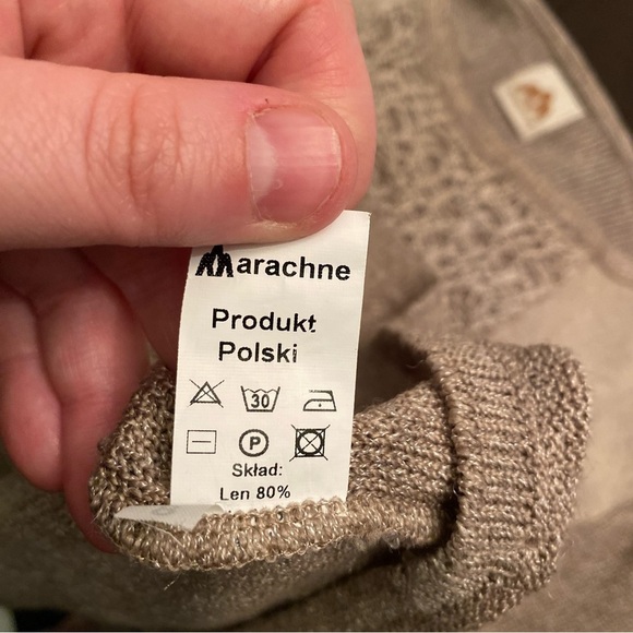 Arachne linen tunic long sleeve - Picture 6 of 8